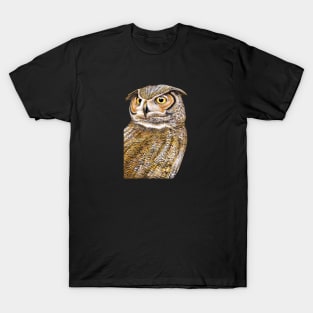 Great Horned Owl T-Shirt